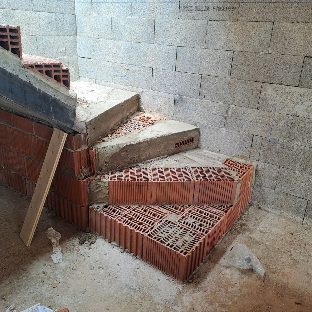 Foto de trabajo realizado de construcción