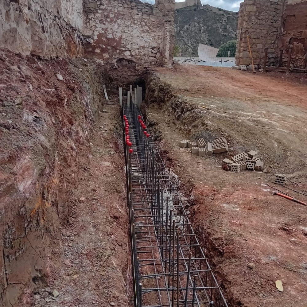 Foto de trabajo realizado de construcción