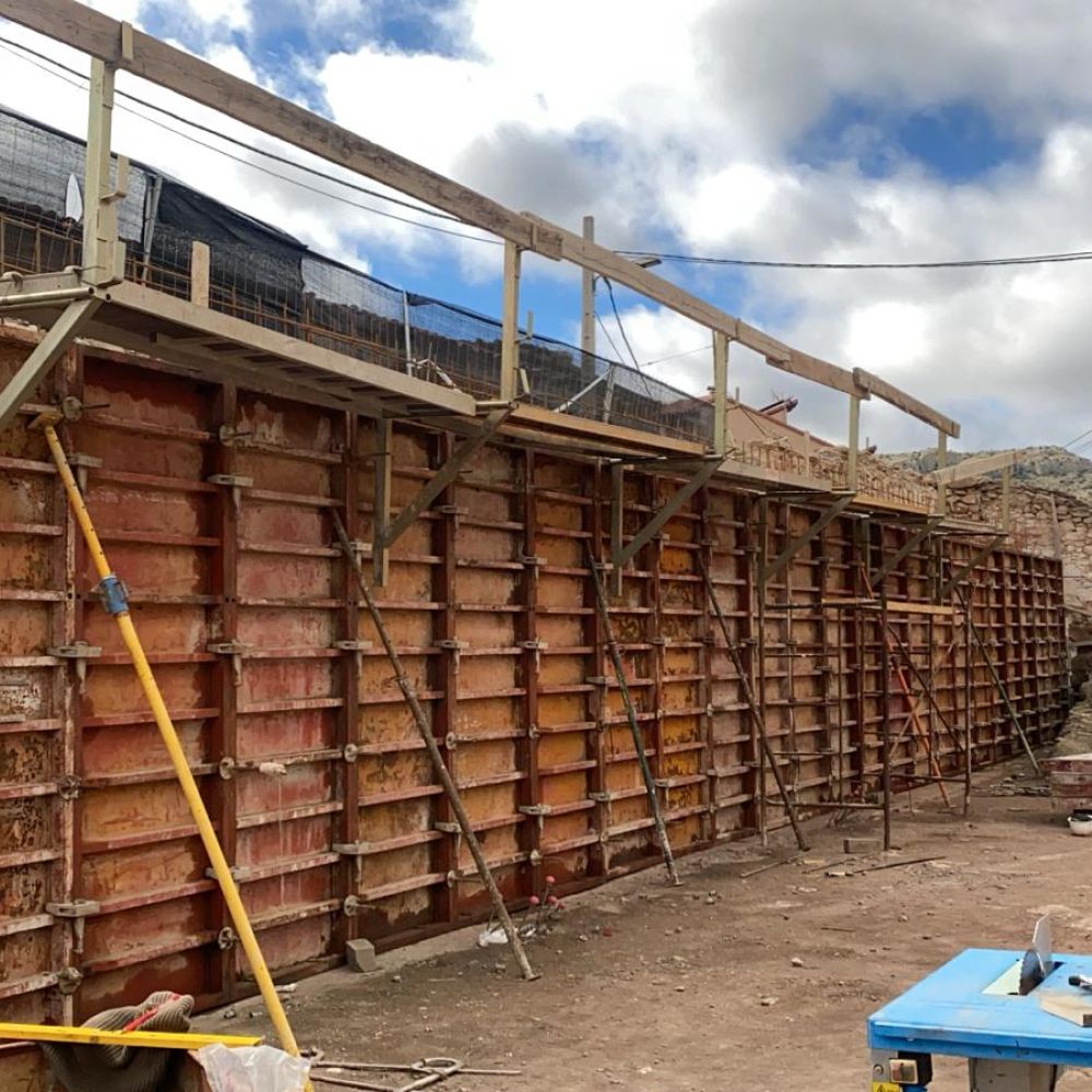 Foto de trabajo realizado de construcción