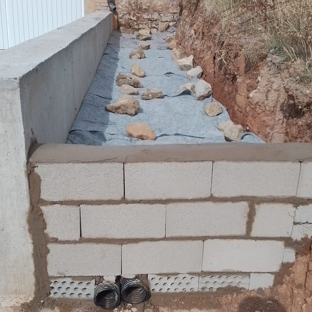 Foto de trabajo realizado de construcción