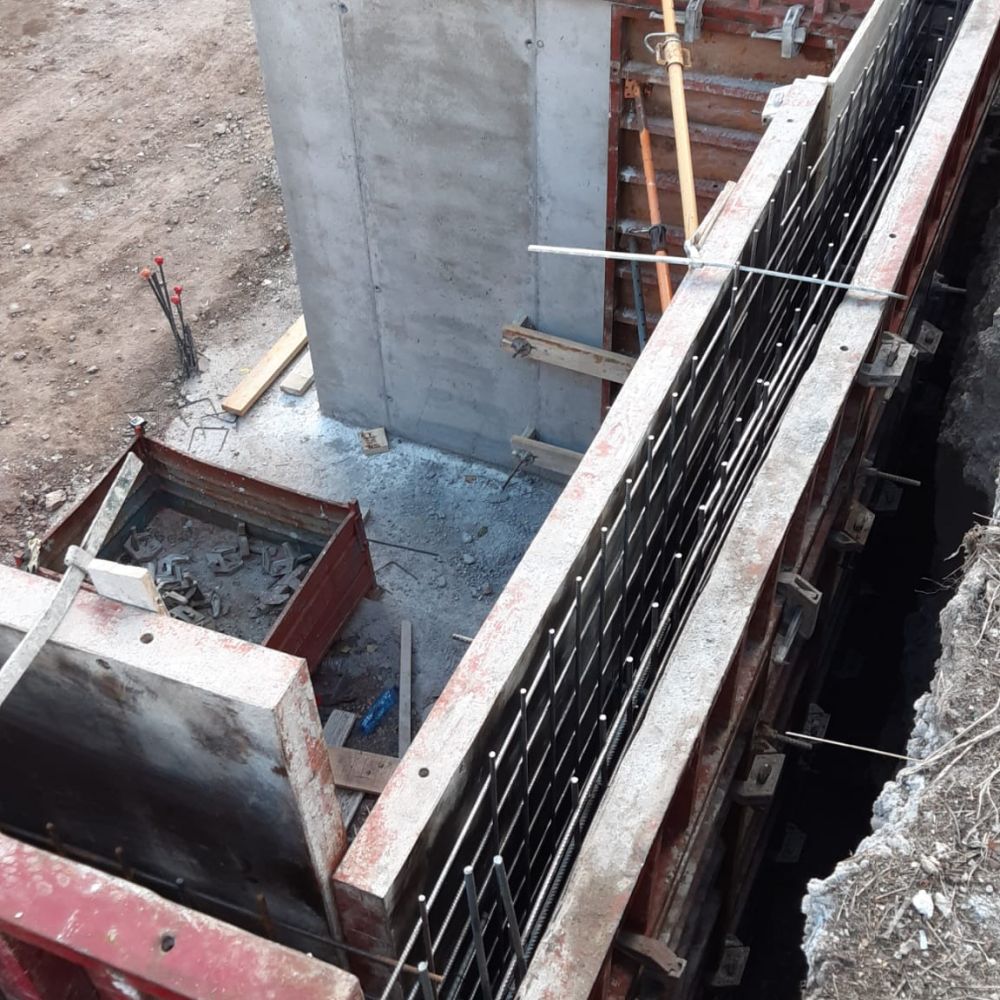 Foto de trabajo realizado de construcción