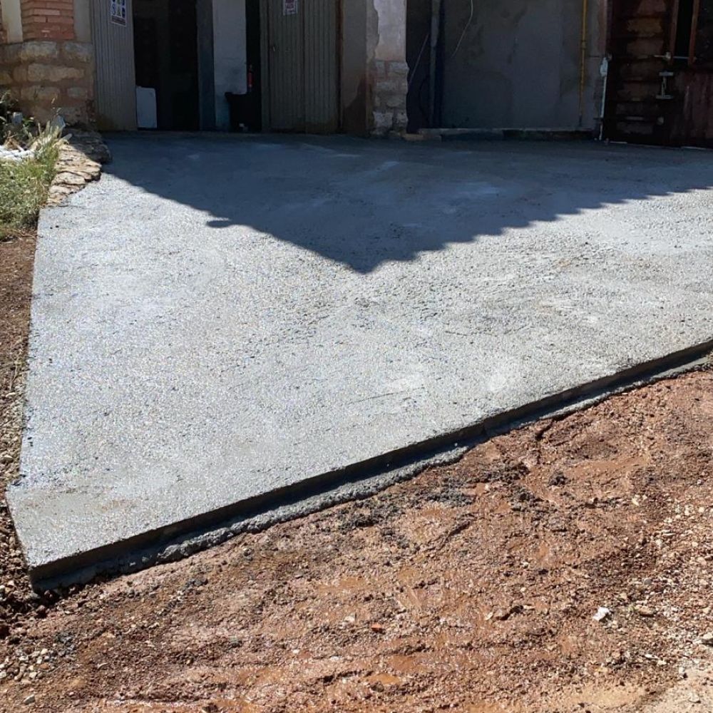 Foto de trabajo realizado de construcción