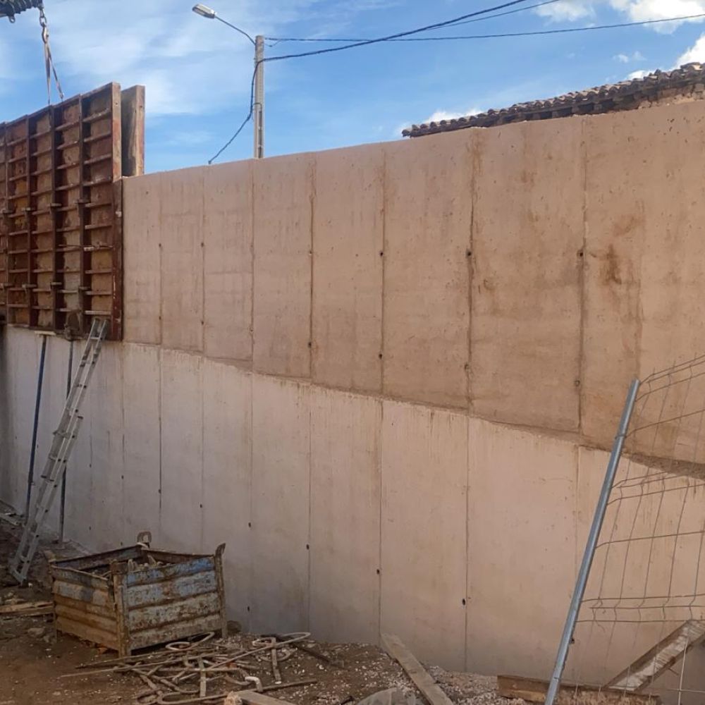 Foto de trabajo realizado de construcción