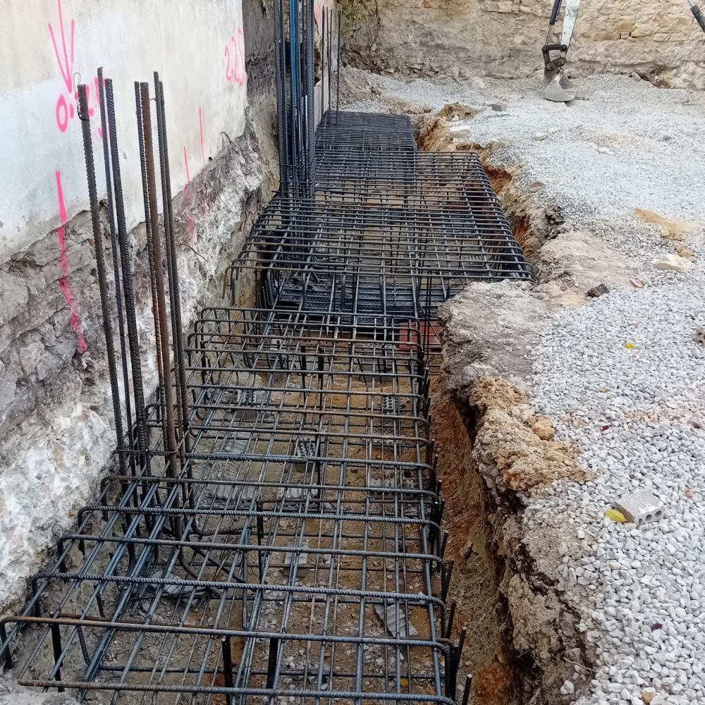 Foto de trabajo realizado de construcción