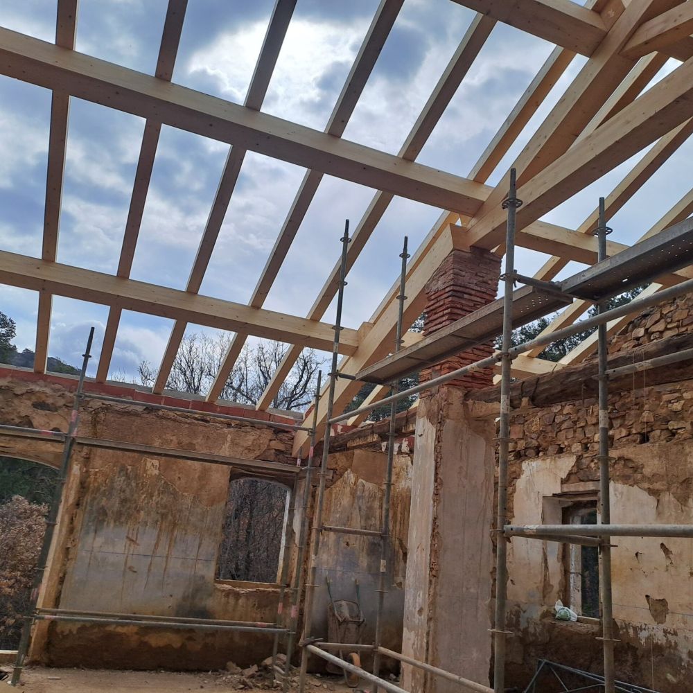 Foto de trabajo realizado de construcción